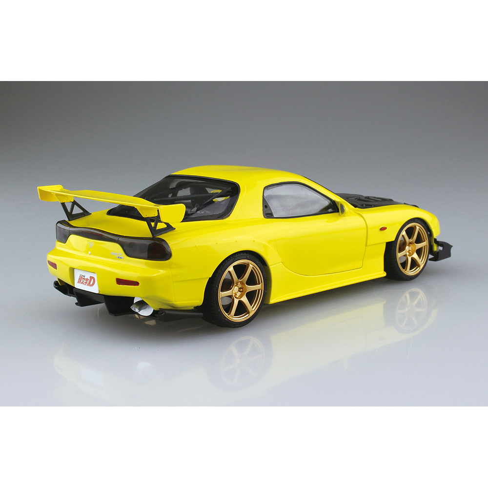 Aoshima: 1/24 Initial D Takahashi Keisuke FD3S RX-7 Project D Last Battle Ver. Scale Model Kit I-SP03 (ONLINE ORDER ONLY)