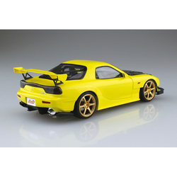 Aoshima: 1/24 Initial D Takahashi Keisuke FD3S RX-7 Project D Last Battle Ver. Scale Model Kit I-SP03 (ONLINE ORDER ONLY)