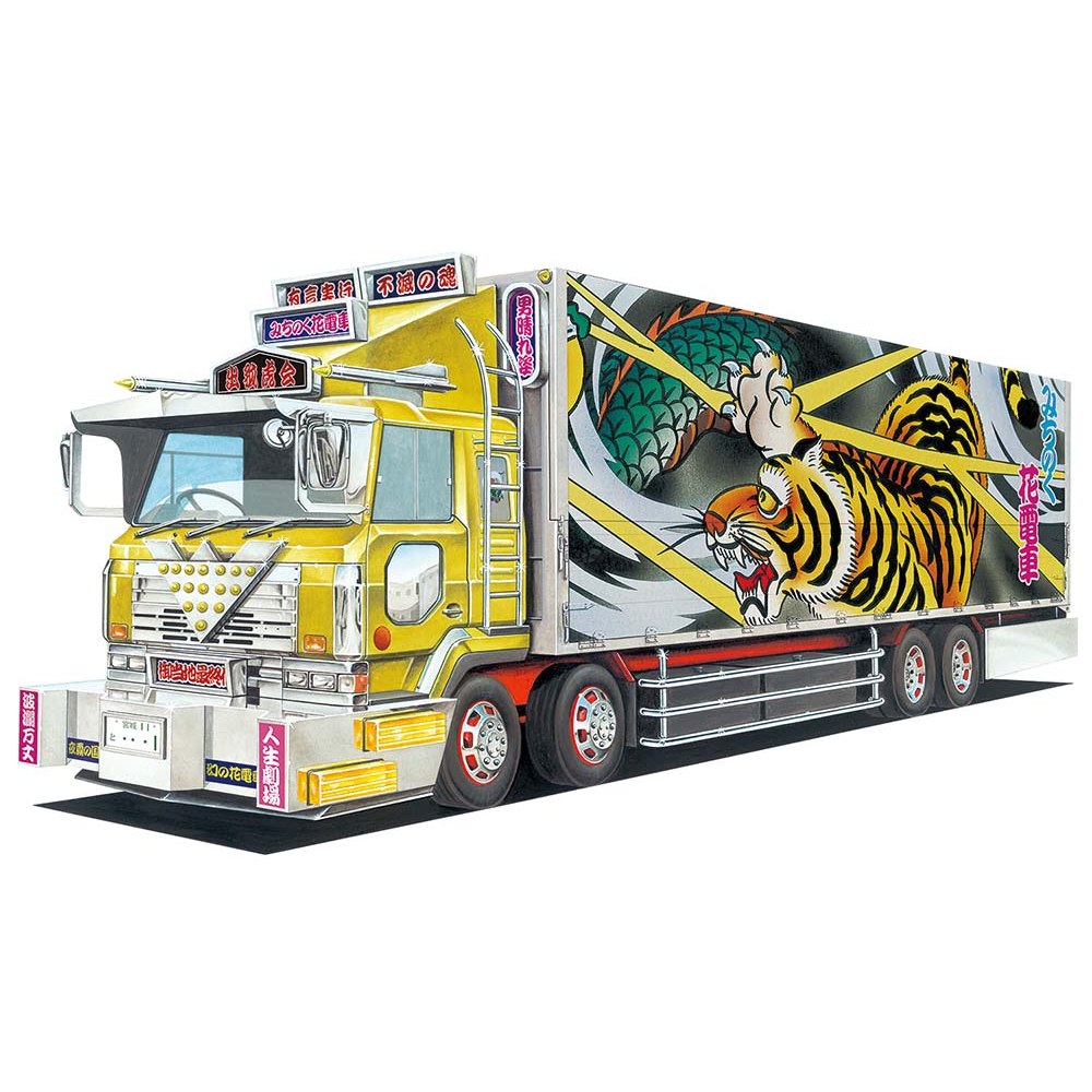 Aoshima: 1/64 Decoration Truck Mini Deco Next Michinoku-Hana Train Scale Model Kit #9 (ONLINE ORDER ONLY)