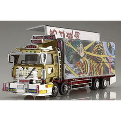 Aoshima: 1/64 Decoration Truck Mini Deco Next Michinoku-Hana Train Scale Model Kit #9 (ONLINE ORDER ONLY)