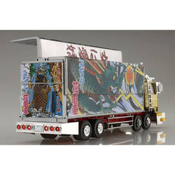 Aoshima: 1/64 Decoration Truck Mini Deco Next Michinoku-Hana Train Scale Model Kit #9 (ONLINE ORDER ONLY)