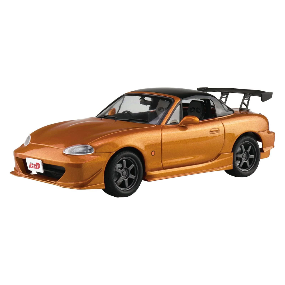 Aoshima: 1/24 Initial D - Omiya Satoshi NB8C Roadster Scale Model Kit #16 (ONLINE ORDER ONLY)