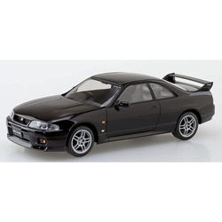 Aoshima: 1/32 The Snap Kit Nissan R33 Skyline GT-R (Black) Scale Model Kit #15 (ONLINE ORDER ONLY)