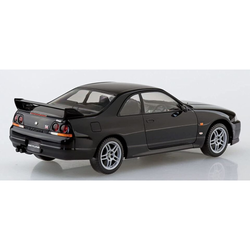 Aoshima: 1/32 The Snap Kit Nissan R33 Skyline GT-R (Black) Scale Model Kit #15 (ONLINE ORDER ONLY)