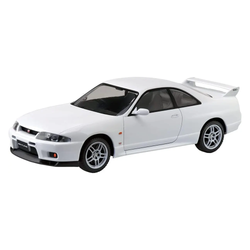 Aoshima: 1/32 The Snap Kit Nissan R33 Skyline GT-R (White) Scale Model Kit #15-C (ONLINE ORDER ONLY)