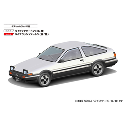 Aoshima: 1/32 The Snap Kit Toyota Sprinter Trueno (High-Tech Two Tone) 1/32 Scale Model Kit #16-A (ONLINE ORDER ONLY)