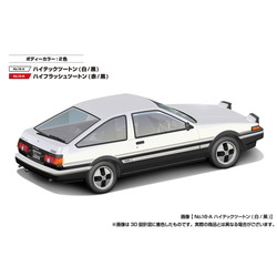 Aoshima: 1/32 The Snap Kit Toyota Sprinter Trueno (High-Tech Two Tone) 1/32 Scale Model Kit #16-A (ONLINE ORDER ONLY)