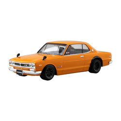 Aoshima: 1/32 The Snap Kit Nissan Skyline 2000 GT-R Custom Wheel (Safari Brown) Scale Model Kit #08-SP4 (ONLINE ORDER ONLY)