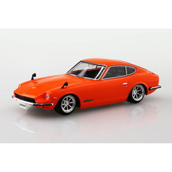 Aoshima: 1/32 The Snap Kit Nissan S30 Fairlady Z Custom Wheel (Orange) Scale Model Kit #13-SP3 (ONLINE ORDER ONLY)