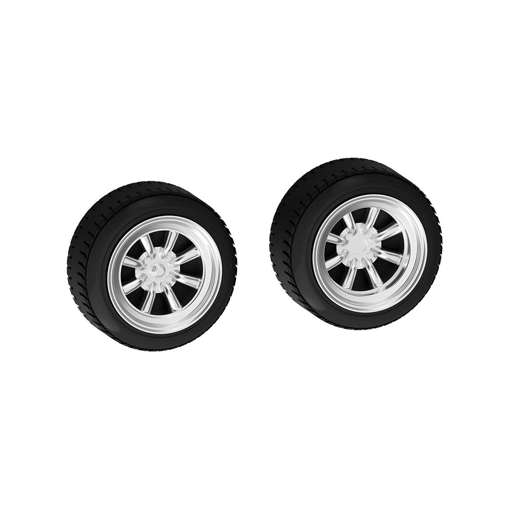 Aoshima: 1/32 The Snap Kit Nissan S30 Fairlady Z Custom Wheel (Orange) Scale Model Kit #13-SP3 (ONLINE ORDER ONLY)
