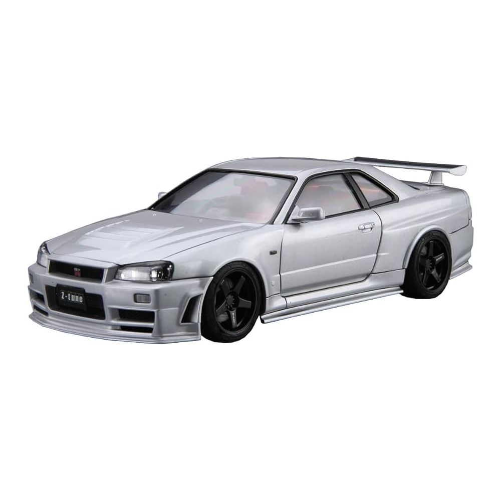 Aoshima: 1/24 Nissan BNR34 Skyline GT-R Nismo S-Tune '04 Scale Model Kit #SP-05 (ONLINE ORDER ONLY)