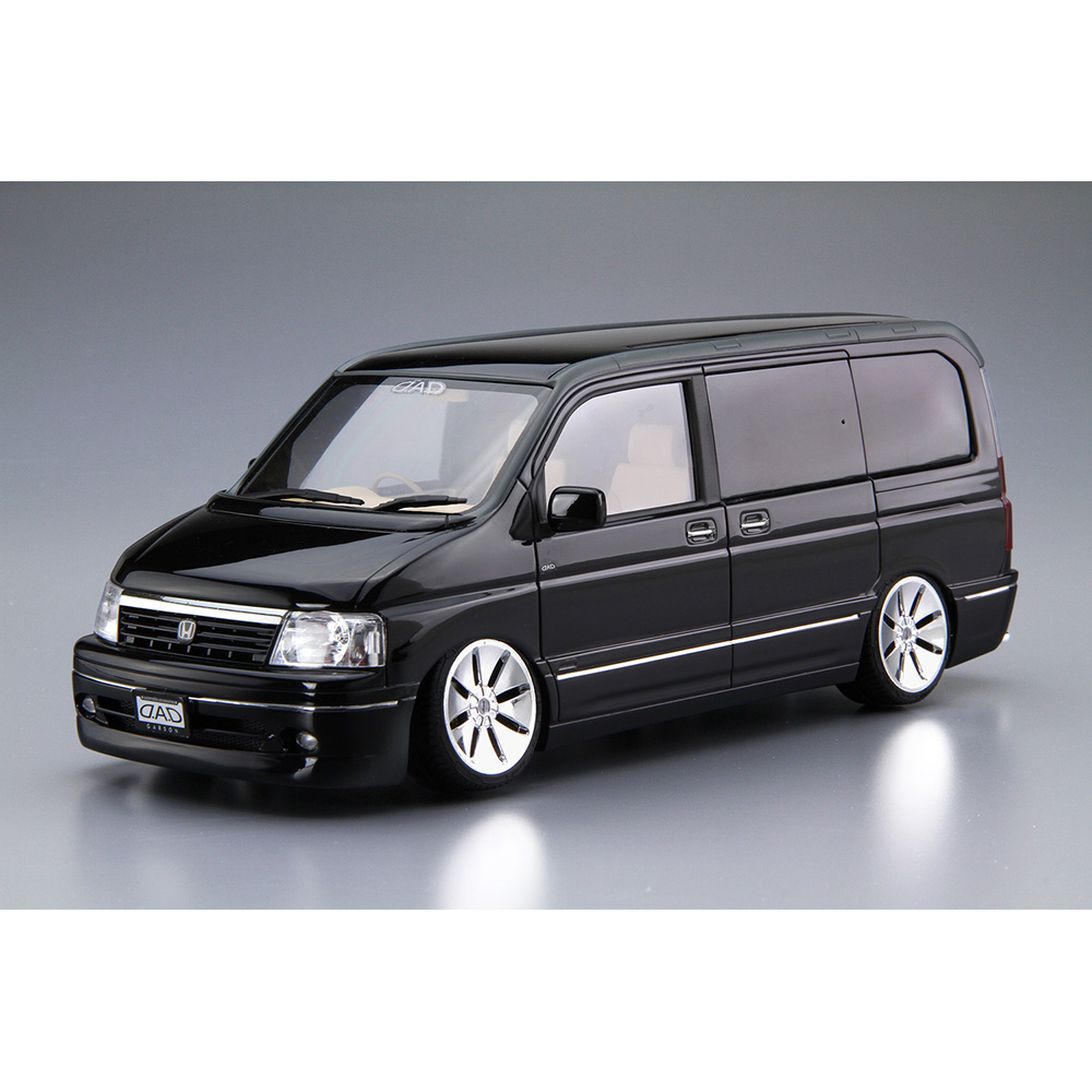 Aoshima: 1/24 D.A.D RF3 Step Wagon '01 (Honda) Scale Model Kit #48 (ONLINE ORDER ONLY)