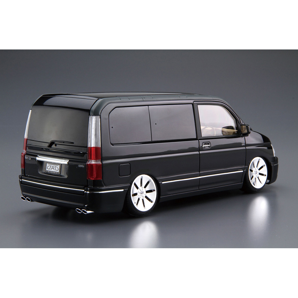 Aoshima: 1/24 D.A.D RF3 Step Wagon '01 (Honda) Scale Model Kit #48 (ONLINE ORDER ONLY)