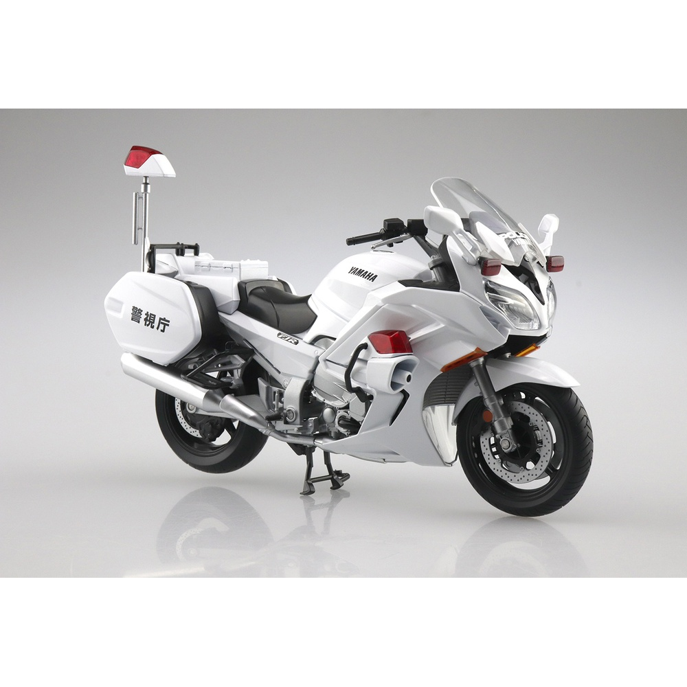 Aoshima: 1/12 Scale Yamaha FJR1300P Police Die-Cast Motorcycle (ONLINE ORDER ONLY)