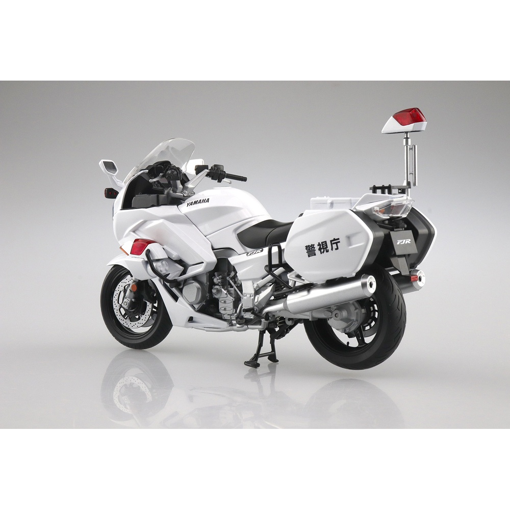 Aoshima: 1/12 Scale Yamaha FJR1300P Police Die-Cast Motorcycle (ONLINE ORDER ONLY)