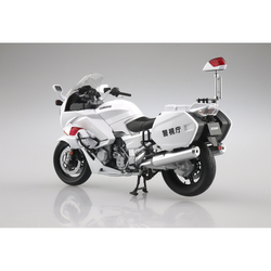 Aoshima: 1/12 Scale Yamaha FJR1300P Police Die-Cast Motorcycle (ONLINE ORDER ONLY)