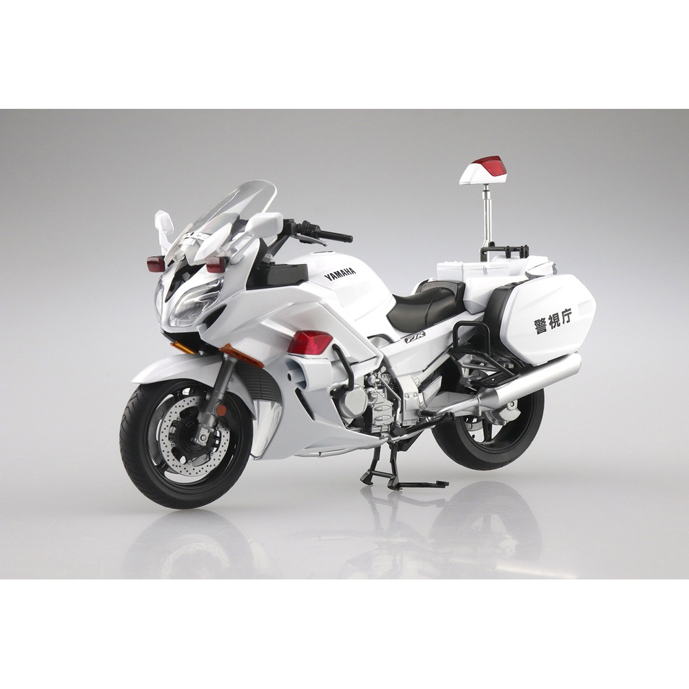Aoshima: 1/12 Scale Yamaha FJR1300P Police Die-Cast Motorcycle (ONLINE ORDER ONLY)