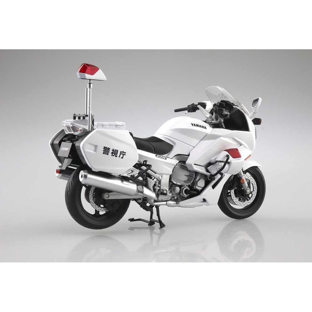 Aoshima: 1/12 Scale Yamaha FJR1300P Police Die-Cast Motorcycle (ONLINE ORDER ONLY)