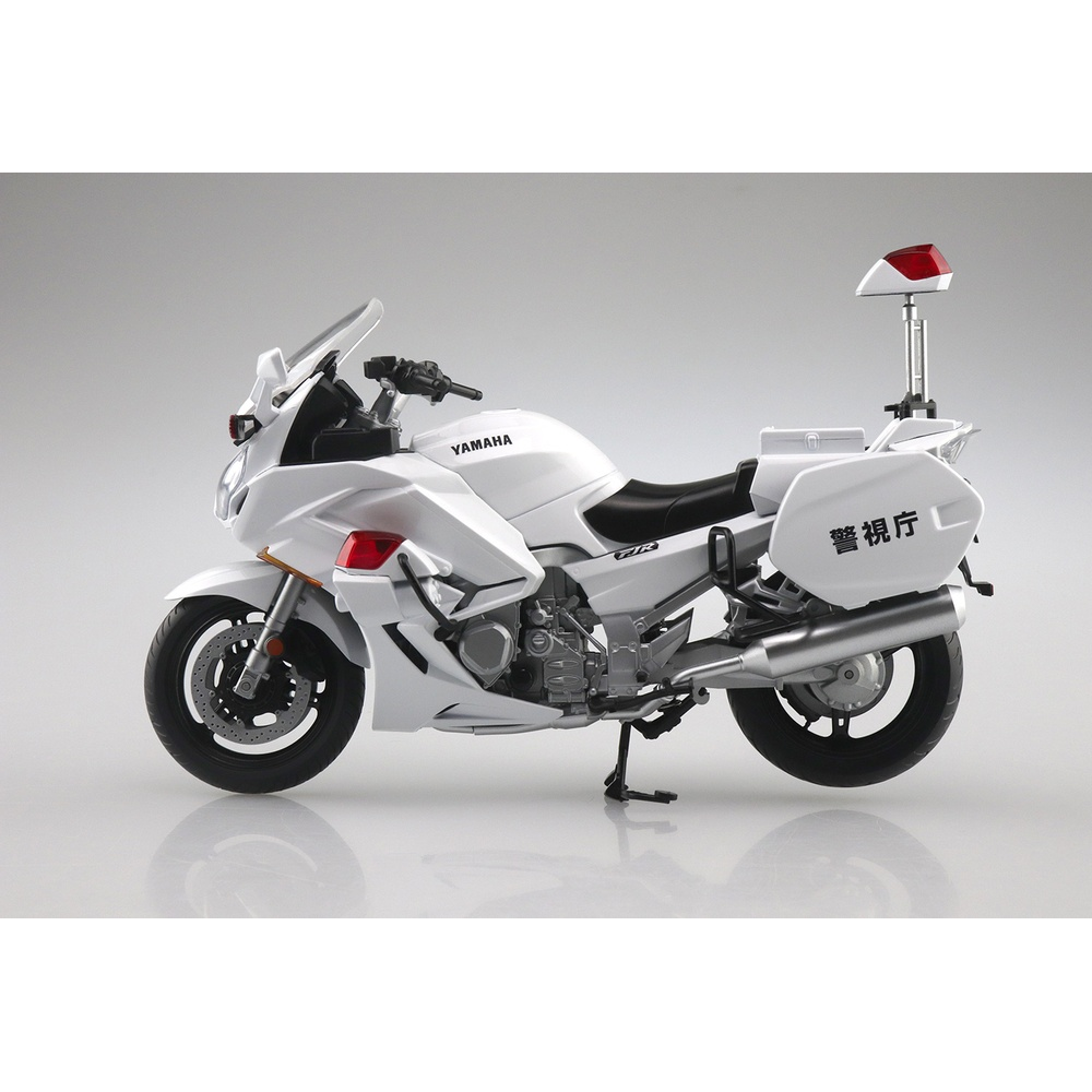 Aoshima: 1/12 Scale Yamaha FJR1300P Police Die-Cast Motorcycle (ONLINE ORDER ONLY)