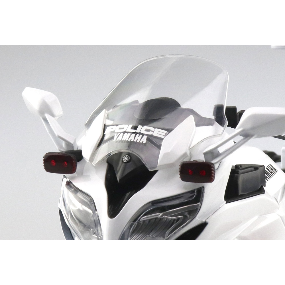 Aoshima: 1/12 Scale Yamaha FJR1300P Police Die-Cast Motorcycle (ONLINE ORDER ONLY)