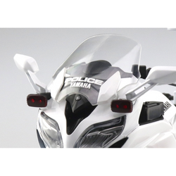 Aoshima: 1/12 Scale Yamaha FJR1300P Police Die-Cast Motorcycle (ONLINE ORDER ONLY)