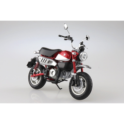 Aoshima: 1/12 Scale Honda Monkey 125 (Pearl Nebula Red) Diecast Motorcycle (ONLINE ORDER ONLY)