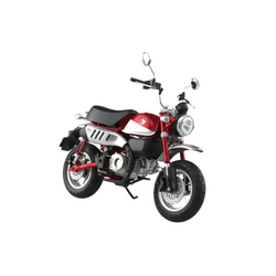 Aoshima: 1/12 Scale Honda Monkey 125 (Pearl Nebula Red) Diecast Motorcycle (ONLINE ORDER ONLY)
