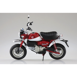 Aoshima: 1/12 Scale Honda Monkey 125 (Pearl Nebula Red) Diecast Motorcycle (ONLINE ORDER ONLY)