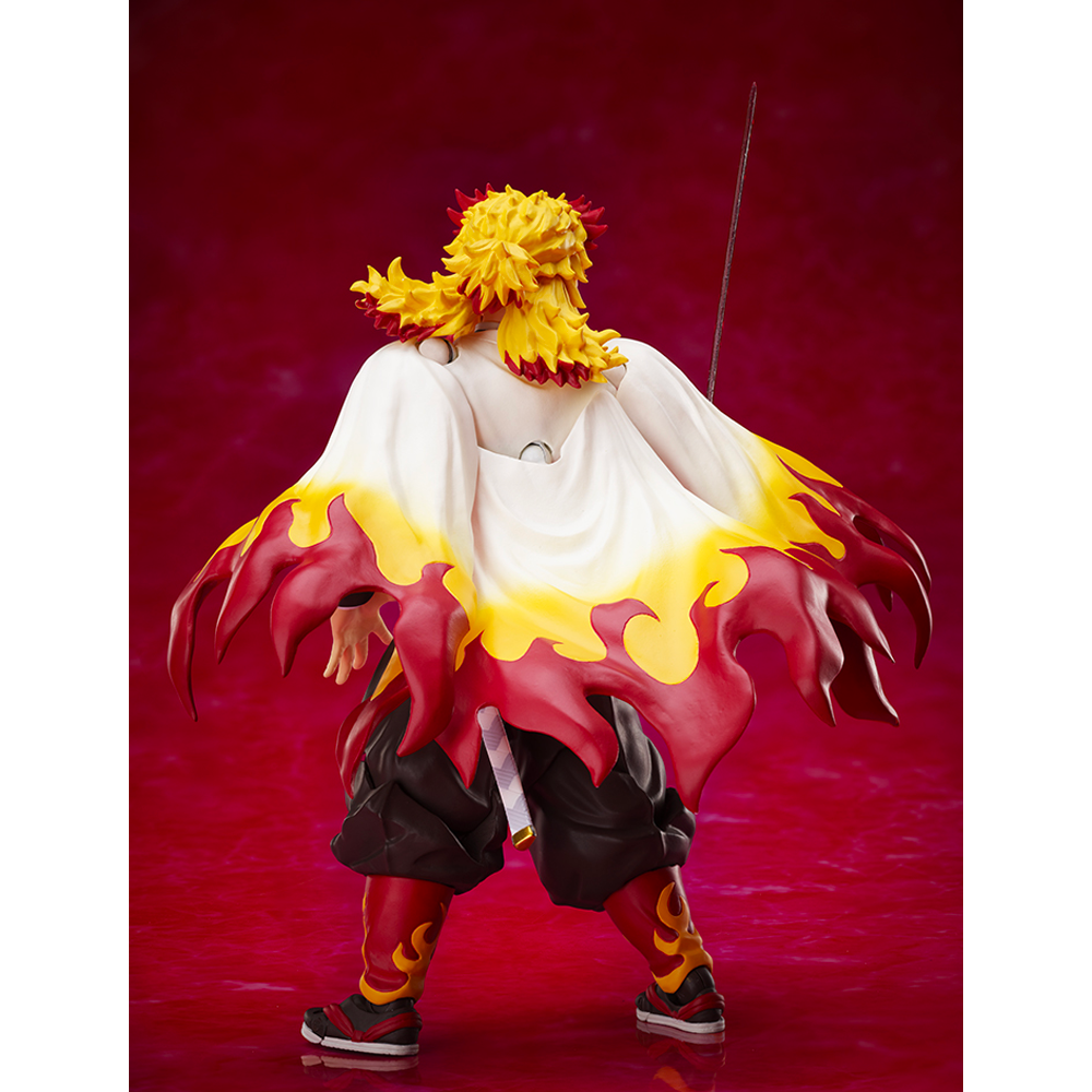 Aniplex: Demon Slayer: Kimetsu no Yaiba - The Movie: Mugen Train - [BUZZmod] Kyojuro Rengoku 1/12 Scale Figure (ONLINE ORDER ONLY)