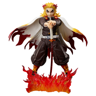 Aniplex: Demon Slayer: Kimetsu no Yaiba - The Movie: Mugen Train - [BUZZmod] Kyojuro Rengoku 1/12 Scale Figure (ONLINE ORDER ONLY)