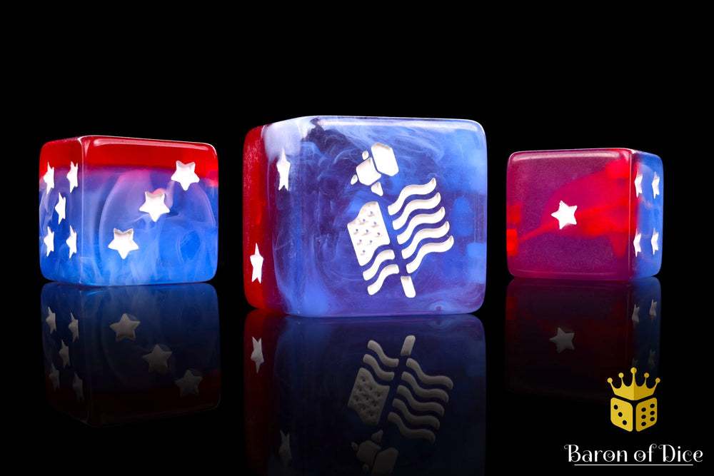 Team USA Dice - 2024 AOS Worlds (Official) (ONLINE ORDER ONLY)