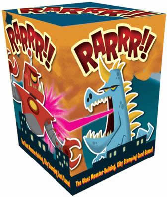 APE1400 RARRR!! The Giant Monster-Building, City Stomping Card Game (ONLINE ORDER ONLY)