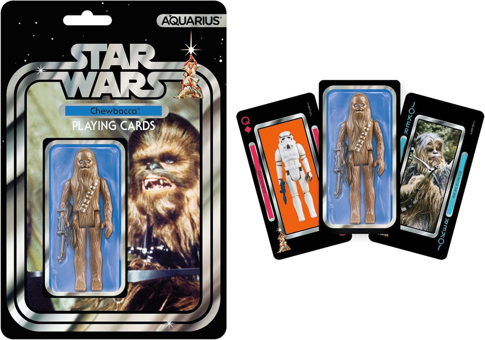 Aquarius Playing Cards: Star Wars - Action Figures - Chewbacca (ONLINE ORDER ONLY)
