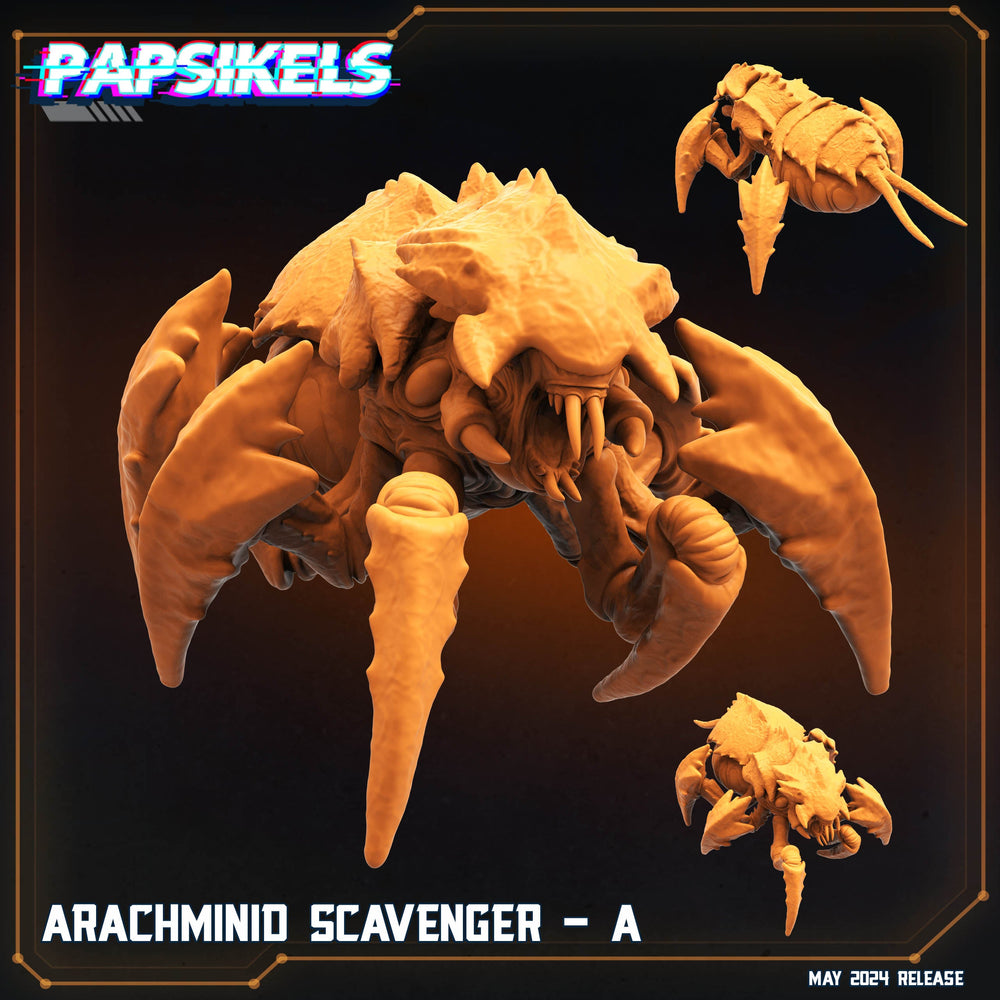 3D Printed Papsikels Arachminid Scavenger Set Democracy Troopers Bugs and Bots 28mm 32mm (Online Only)