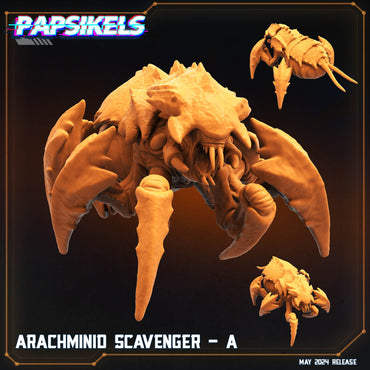 3D Printed Papsikels Arachminid Scavenger Set Democracy Troopers Bugs and Bots 28mm 32mm (Online Only)