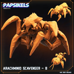 3D Printed Papsikels Arachminid Scavenger Set Democracy Troopers Bugs and Bots 28mm 32mm (Online Only)