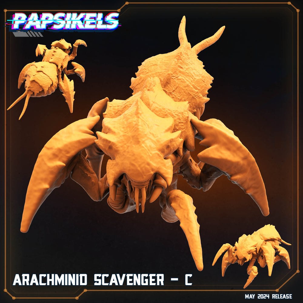 3D Printed Papsikels Arachminid Scavenger Set Democracy Troopers Bugs and Bots 28mm 32mm (Online Only)
