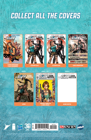GI JOE A REAL AMERICAN HERO TOMB RAIDER #1 RANDY GREEN NYCC EXCLUSIVE VIRGIN VAR (10/28/2026) (ONLINE ORDER ONLY)