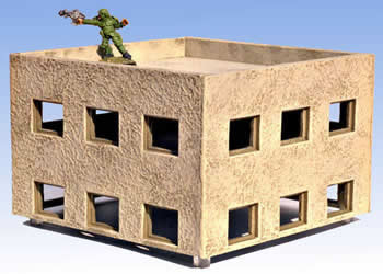 ARC1125 6x6 Upper Story Module by Armorcast Terrain (ONLINE ORDER ONLY)