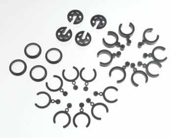 ASC25545PA Mini Monster GT Shock Accessories Team Associated (ONLINE ORDER ONLY)