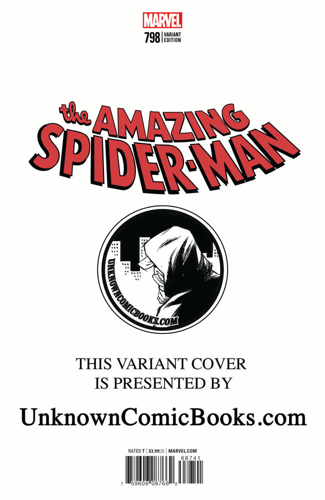 Amazing Spider-Man #798 Unknown Comic Books Virgin Exclusive Dodson Venom 30Th Var Leg 4/4/2018 (Online Order Only)
