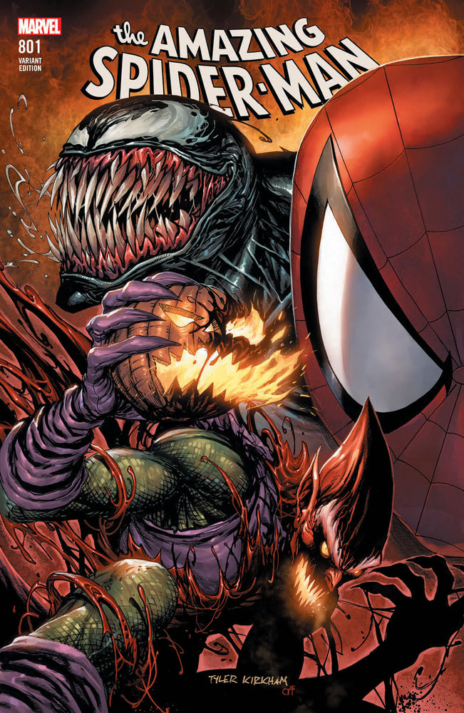 Amazing Spider-Man #801 Unknown Comic Books Kirkham Var Cvr A 6/20/2018 (Online Only)