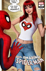 [Signed by Nathan Szerdy] AMAZING SPIDER-MAN #27 SIGNED Nathan Szerdy Variant IN STOCK (ONLINE ORDER ONLY)