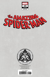 [Signed by Nathan Szerdy] AMAZING SPIDER-MAN #29 UNKNOWN COMICS NATHAN SZERDY EXCLUSIVE VIRGIN VAR [IN STOCK] (ONLINE ORDER ONLY)