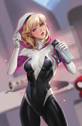 [Foil] Amazing Spider-Man #32 [G.O.D.S.] Unknown Comics Leirix Exclusive NYCC Foil Virgin Var (10/18/2023)
