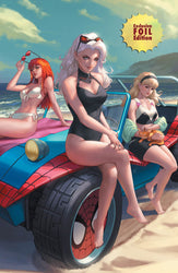 [FOIL] AMAZING SPIDER-MAN #42 [GW] UNKNOWN COMICS EJIKURE EXCLUSIVE VIRGIN MEGACON 2024 VAR (02/14/2024) (ONLINE ORDER ONLY)