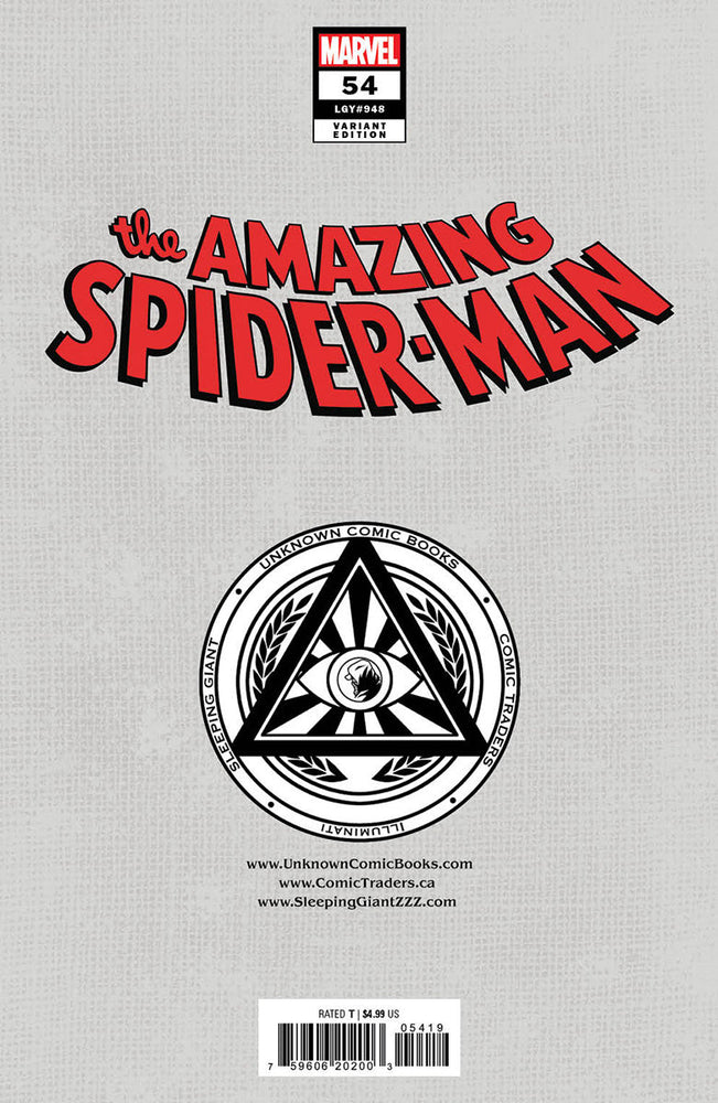 Amazing Spider-Man #54 Unknown Comics Saowee Exclusive Var (07/31/2024) (Online Only)