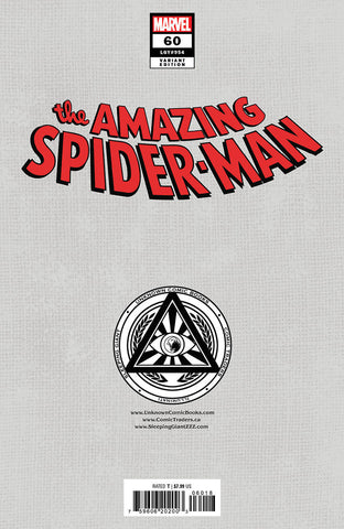 Amazing Spider-Man #60 Unknown Comics Gabriele Dell'Otto Exclusive Virgin Var (10/30/2024) (Online Only)