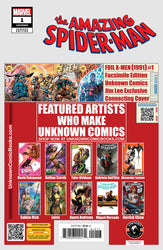 Amazing Spider-Man #1 Unknown Comics Nathan Szerdy Exclusive Var (04/09/2025) (Online Order Only)
