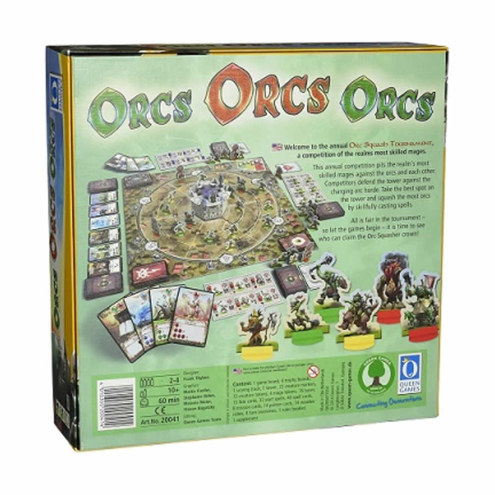 ASMQ020041 Orcs Orcs Orcs Board Game Asmodee (ONLINE ORDER ONLY)